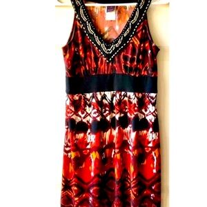 Georgeous Beaded Dress, size small, women’s, knee length, pre owned $5.00